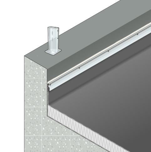 barrial-fixation-mecanique-systeme-gardecorps-aluminium-toiture-terrasse-securite-cloture-chute-lisse-portillon-ferronnerie-autoporte-separation-plinthe-balustrade-ancrage-rampant-sabot-potelet-autoportant-acrotere-lanterneau-etancheur-rembarde-protection-montant-barricade-gardefou-cordage-accrofil-corridor-gardetoit-inaccessible