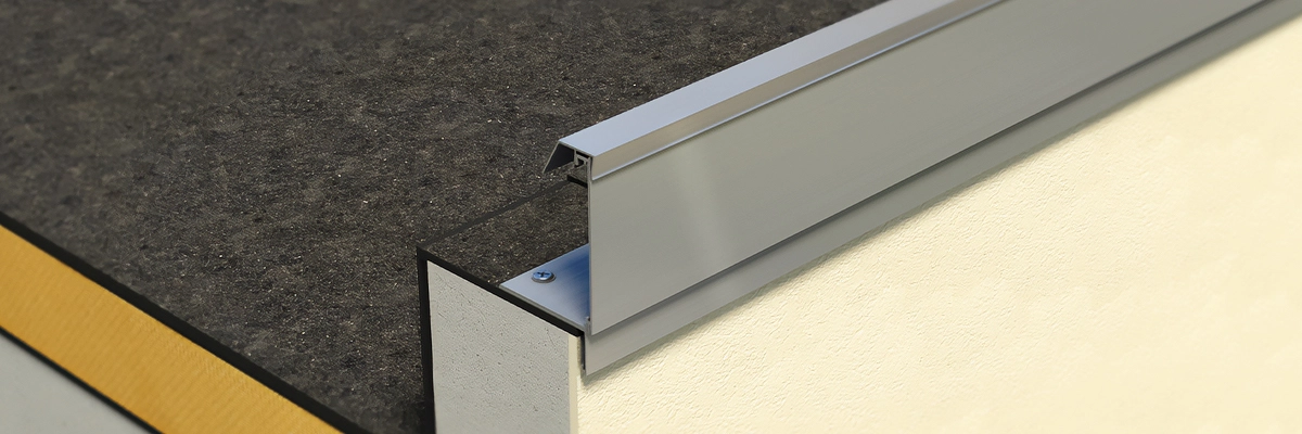 Rivnet : système de bande de rive en aluminium. dani alu